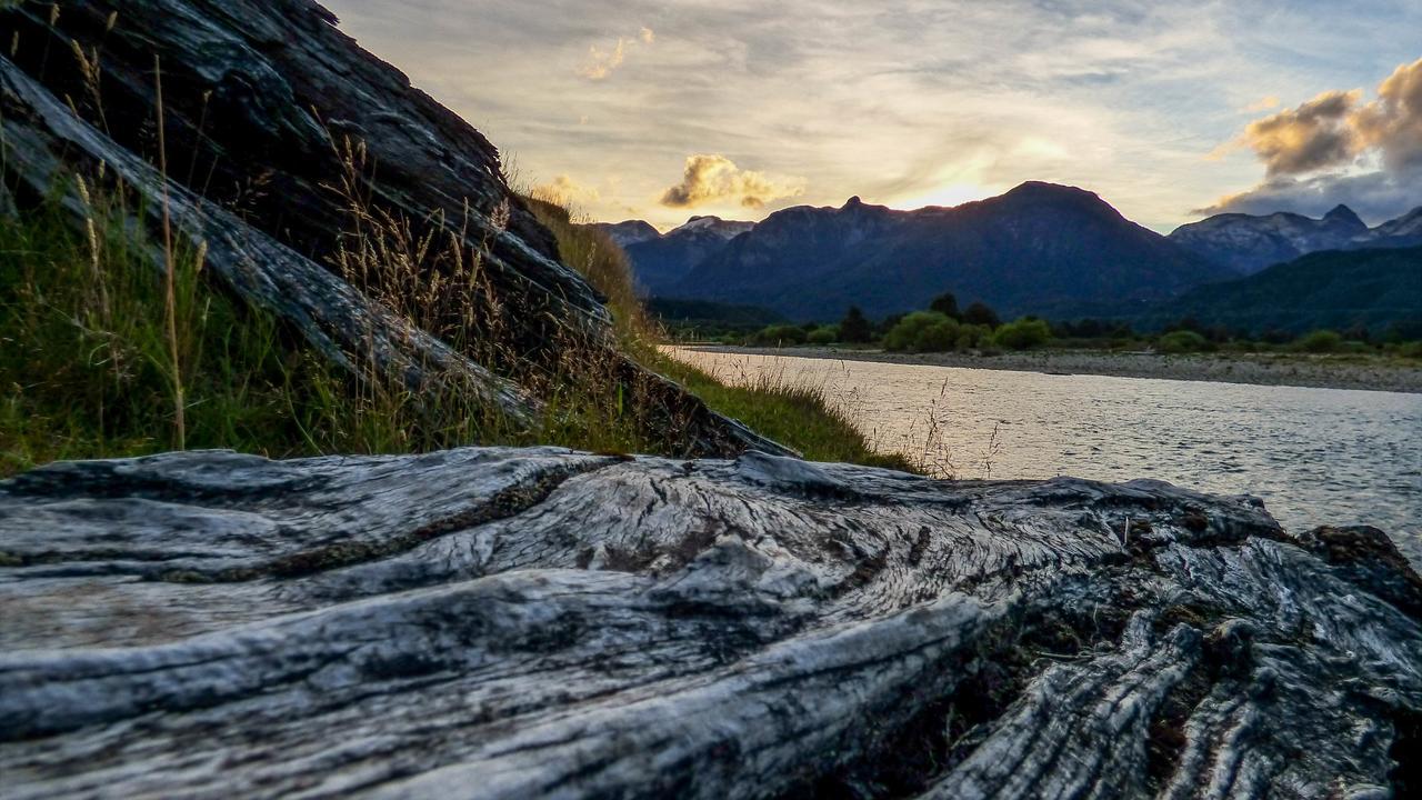 Casa Campo Carretera Austral 锡斯内斯港 外观 照片